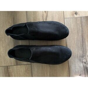 Arche Black Nubuck Slip On Shoes Wedge Comfort Elastic Strap Women’s EU 40 US 9